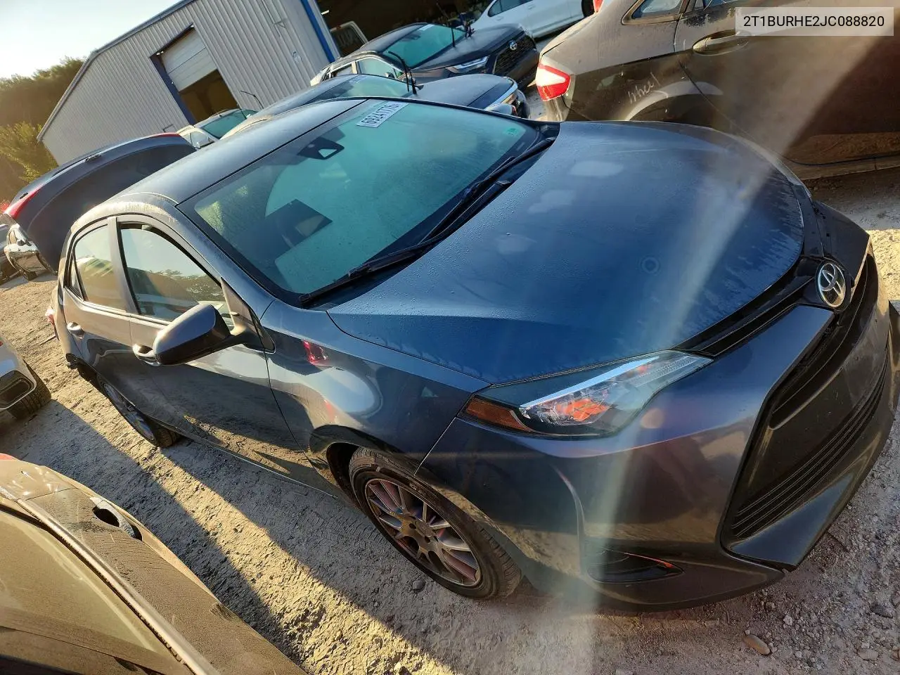 2018 TOYOTA COROLLA VIN 2T1BURHE2JC088820 — фото 4