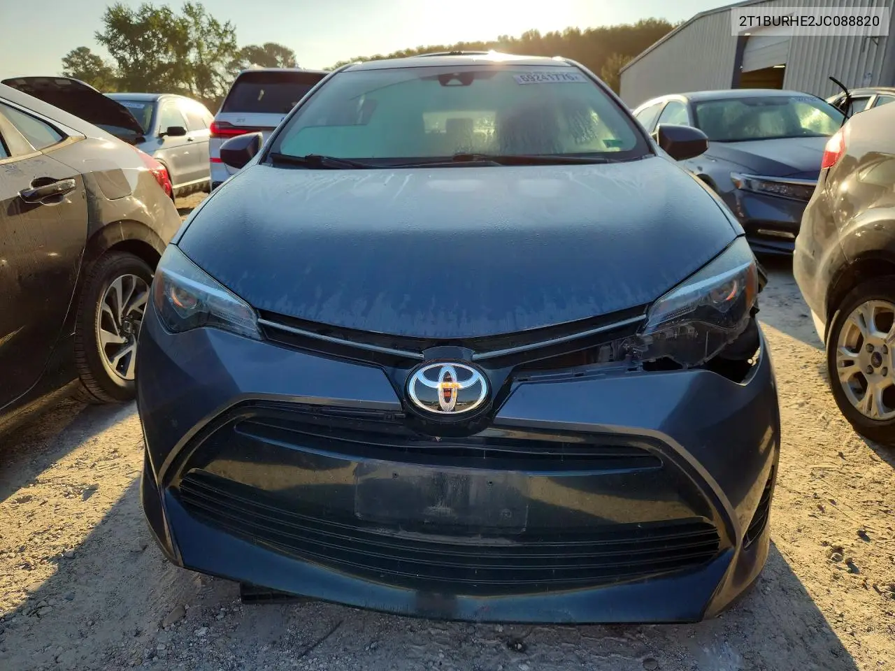 2018 TOYOTA COROLLA VIN 2T1BURHE2JC088820 — фото 5