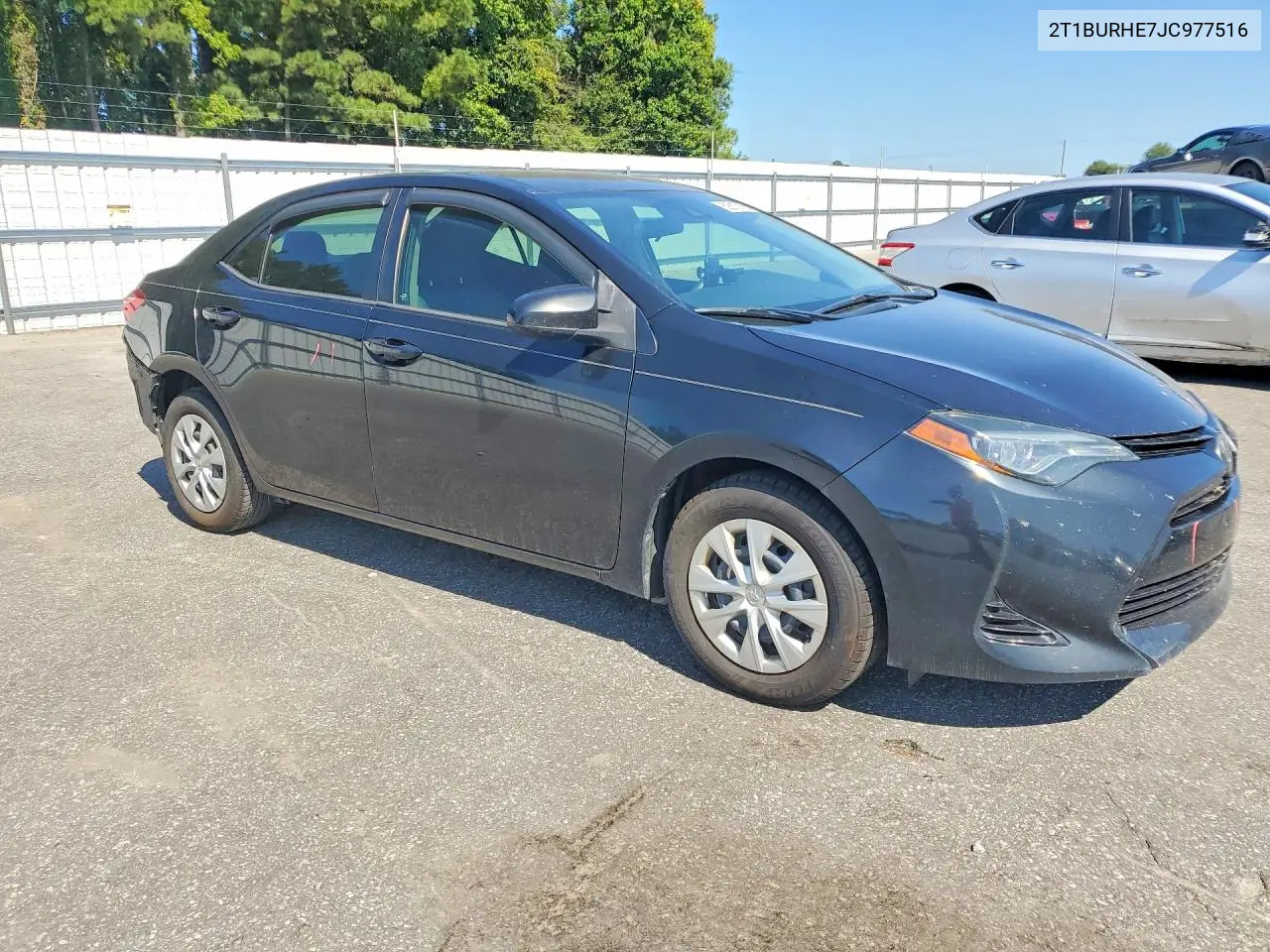 2018 TOYOTA COROLLA VIN 2T1BURHE7JC977516 — фото 4
