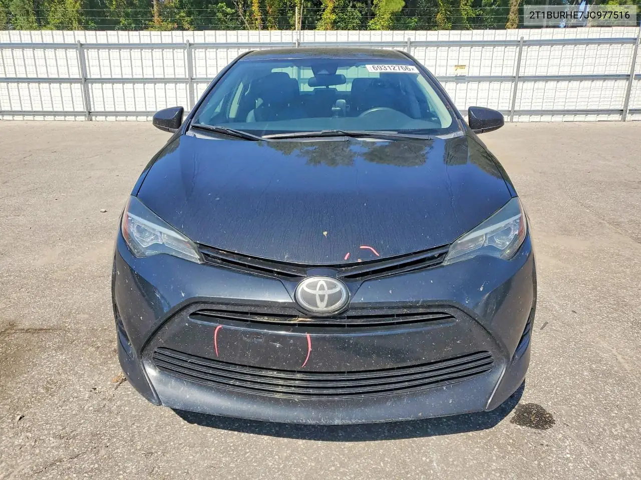 2018 TOYOTA COROLLA VIN 2T1BURHE7JC977516 — фото 5