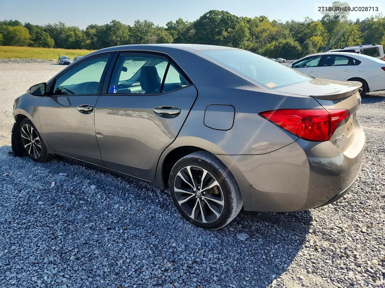 2018 TOYOTA COROLLA VIN 2T1BURHE9JC028713 — фото 2