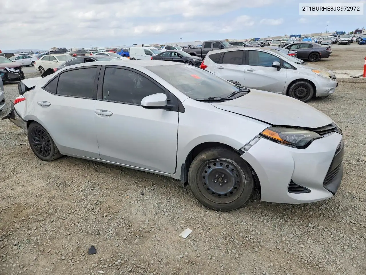 2018 TOYOTA COROLLA VIN 2T1BURHE8JC972972 — фото 4