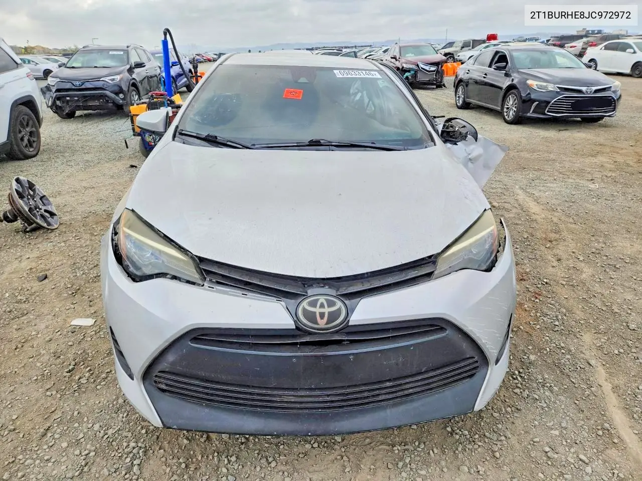 2018 TOYOTA COROLLA VIN 2T1BURHE8JC972972 — фото 5