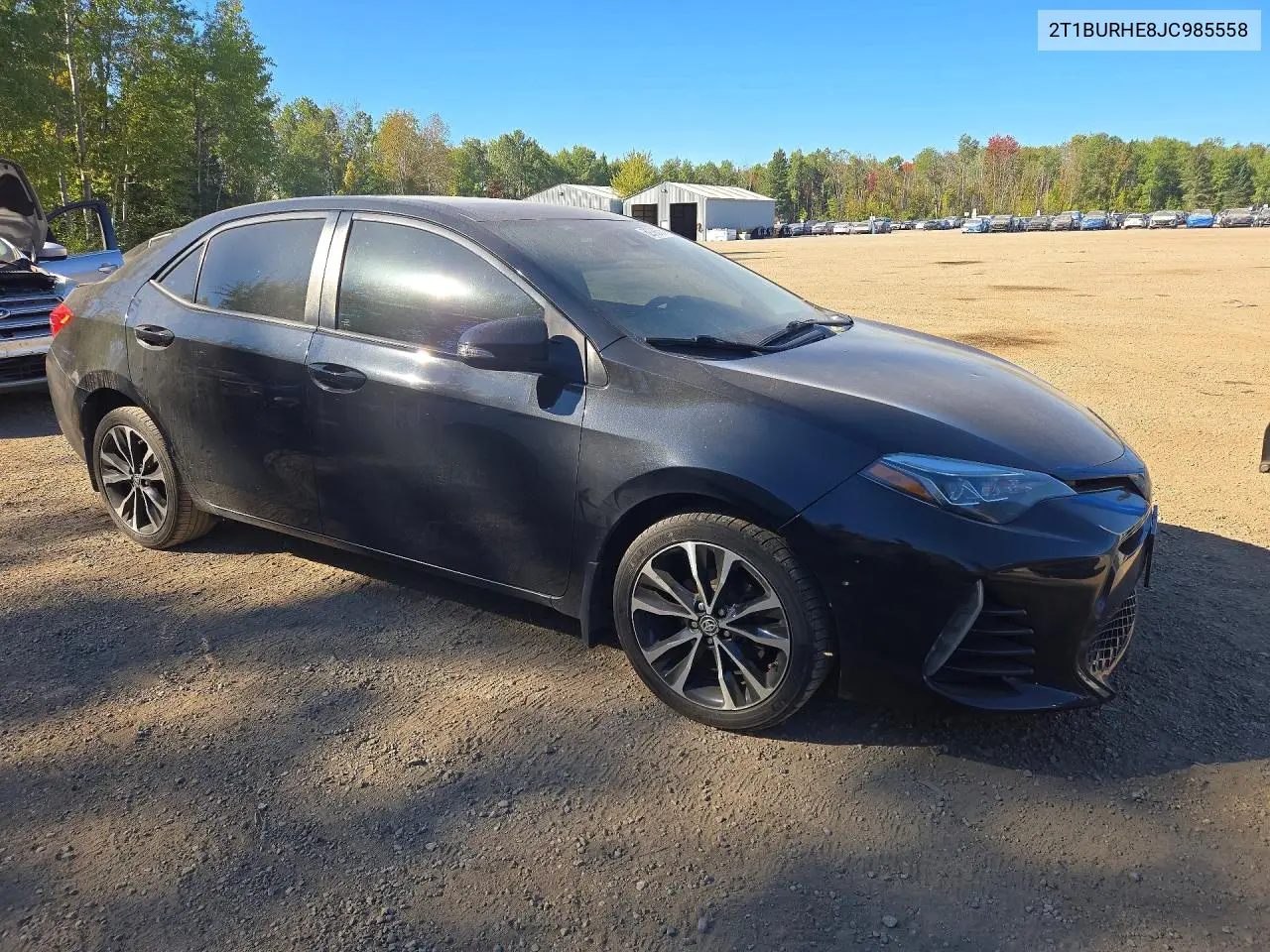 2018 TOYOTA COROLLA VIN 2T1BURHE8JC985558 — фото 4