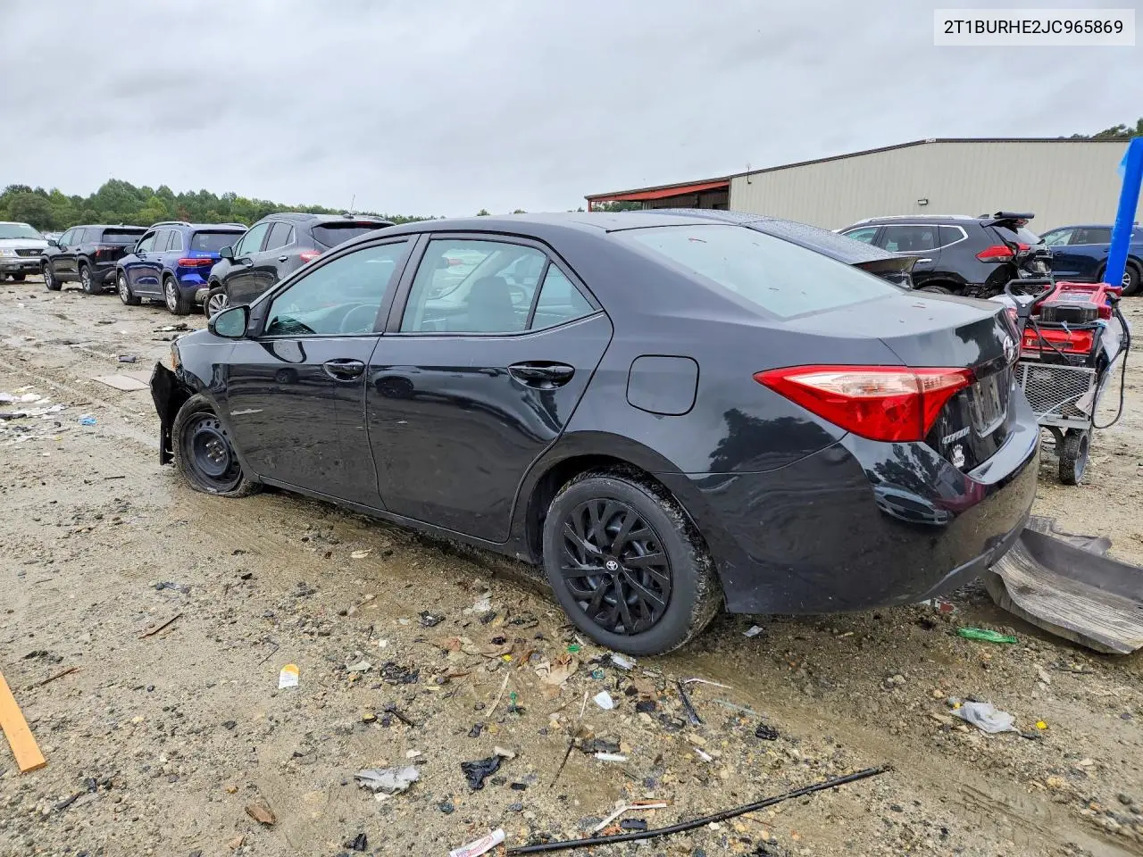 2018 TOYOTA COROLLA VIN 2T1BURHE2JC965869 — фото 2