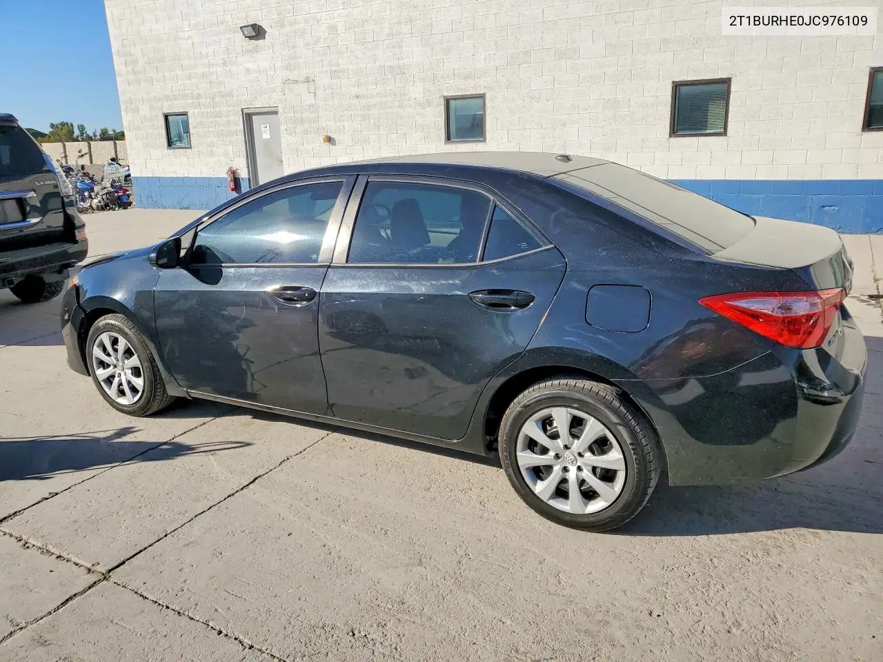 2018 TOYOTA COROLLA VIN 2T1BURHE0JC976109 — фото 2