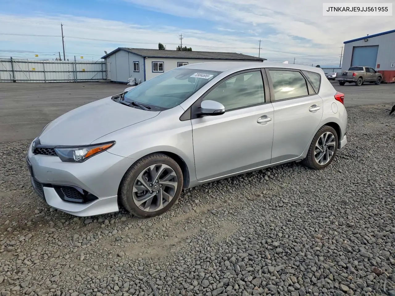 TOYOTA COROLLA 2018, VIN JTNKARJE9JJ561955