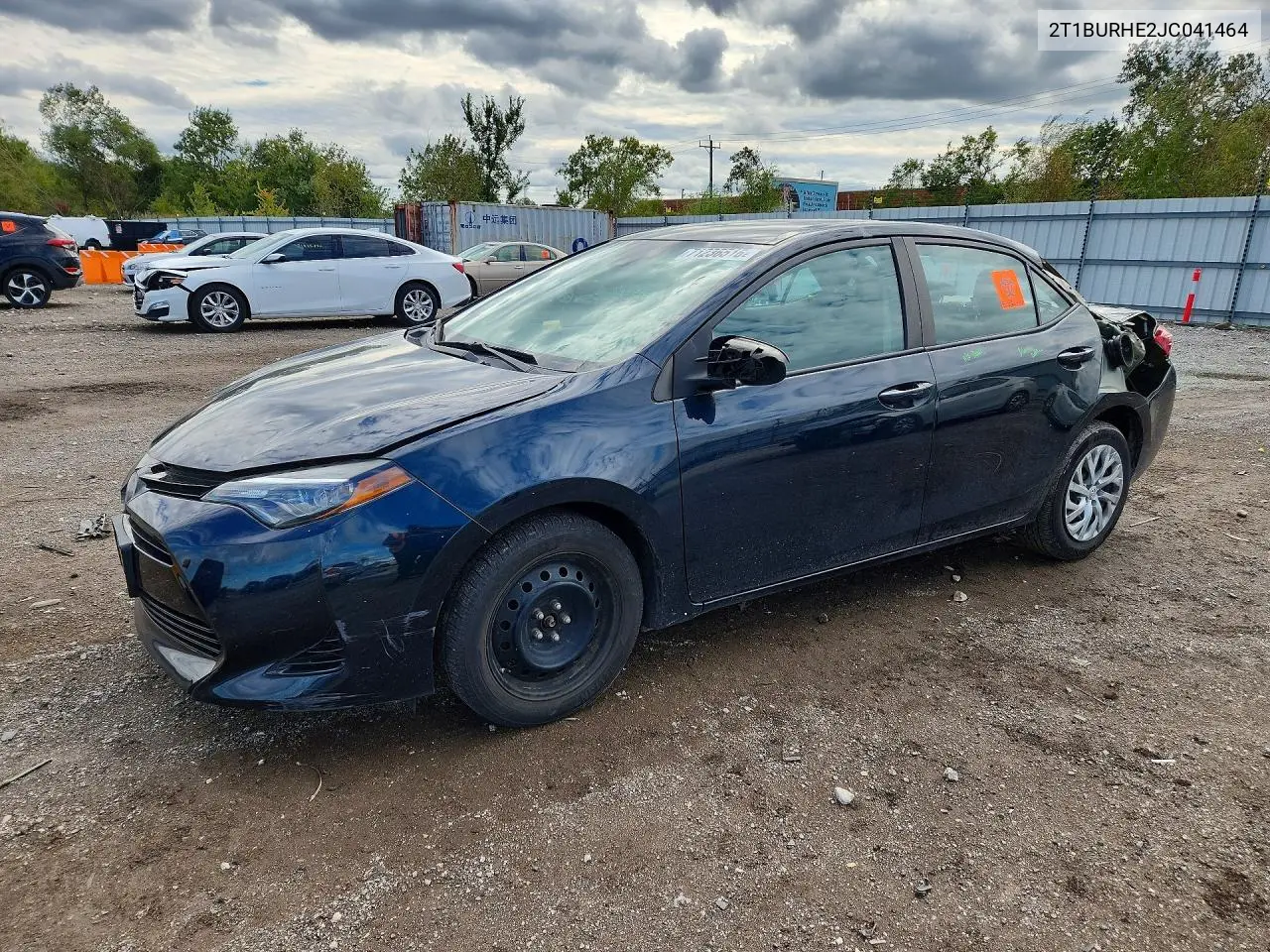 TOYOTA COROLLA 2018, VIN 2T1BURHE2JC041464