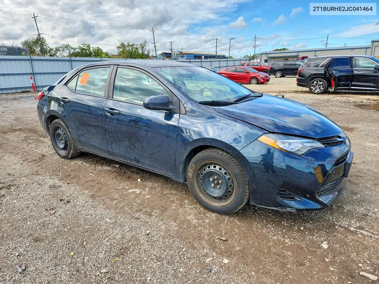 2018 TOYOTA COROLLA VIN 2T1BURHE2JC041464 — фото 4
