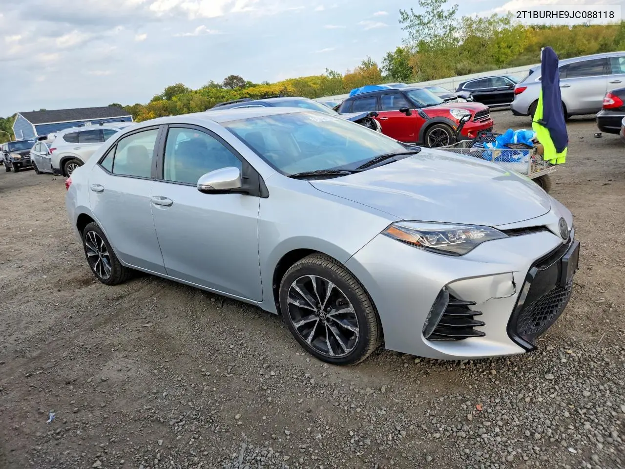 2018 TOYOTA COROLLA VIN 2T1BURHE9JC088118 — фото 4