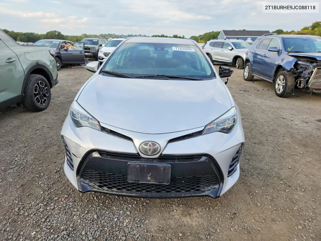 2018 TOYOTA COROLLA VIN 2T1BURHE9JC088118 — фото 5