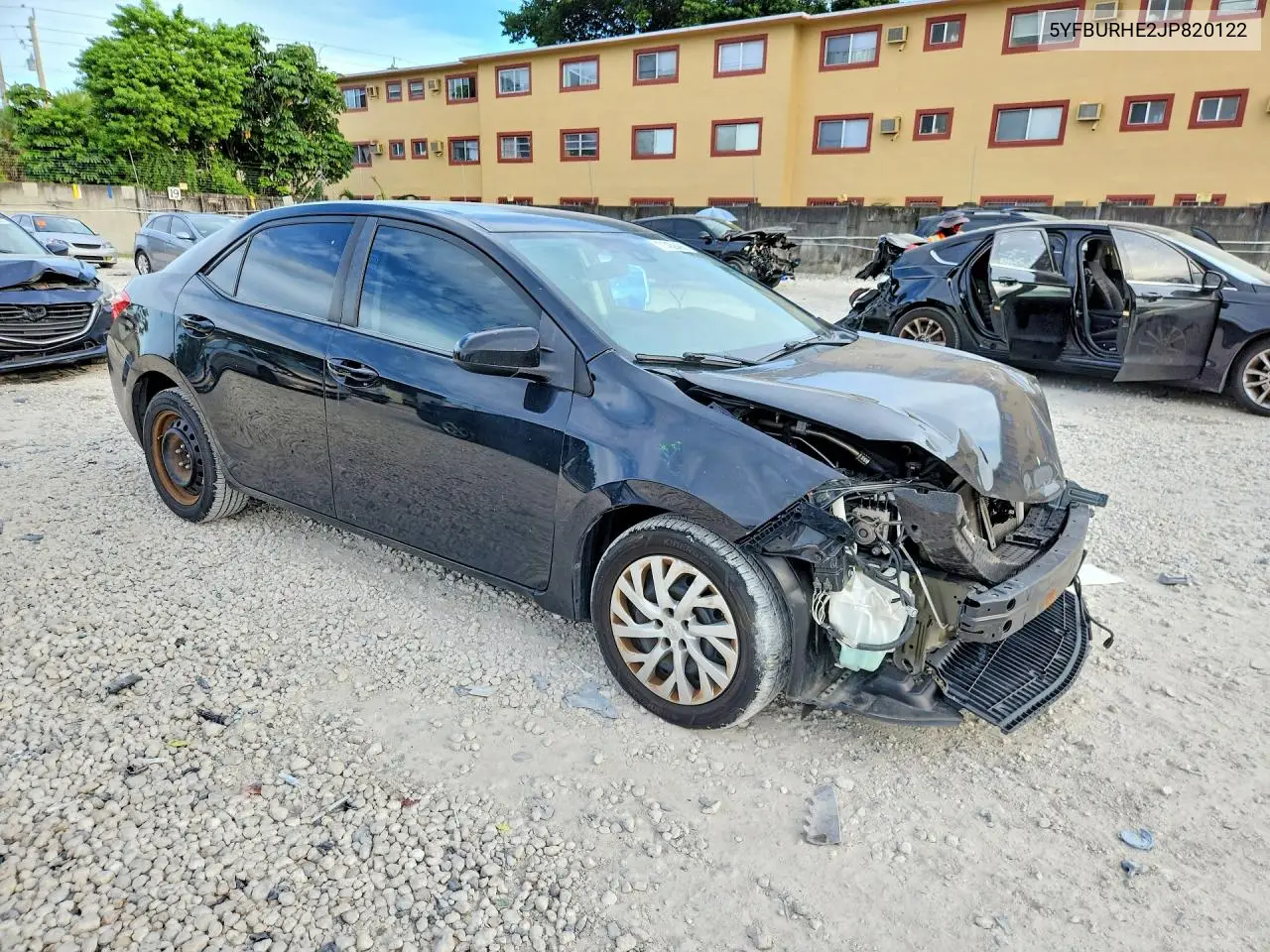 2018 TOYOTA COROLLA VIN 5YFBURHE2JP820122 — фото 4