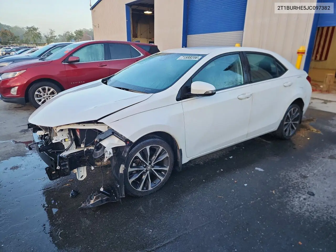 TOYOTA COROLLA 2018, VIN 2T1BURHE5JC097382