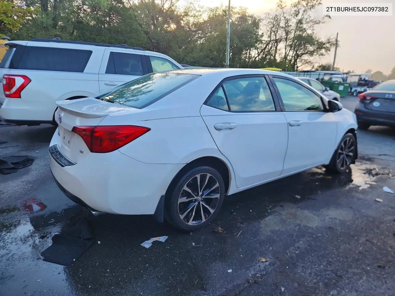 2018 TOYOTA COROLLA VIN 2T1BURHE5JC097382 — фото 3
