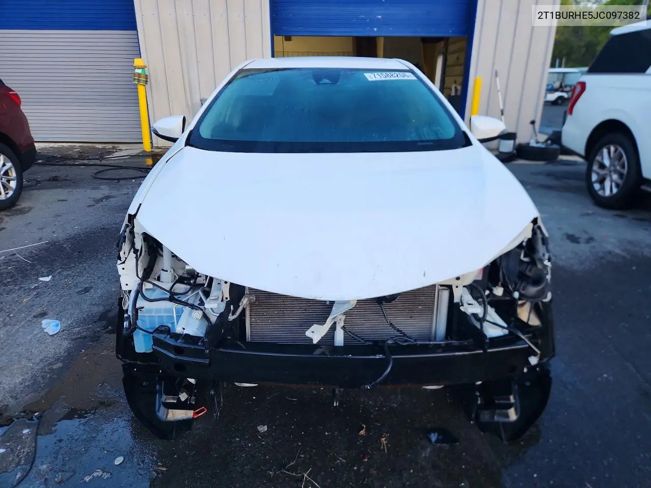 2018 TOYOTA COROLLA VIN 2T1BURHE5JC097382 — фото 5