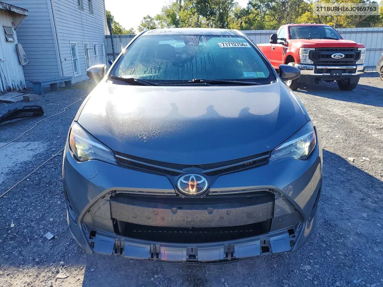 2018 TOYOTA COROLLA VIN 2T1BURHE6JC969763 — фото 5