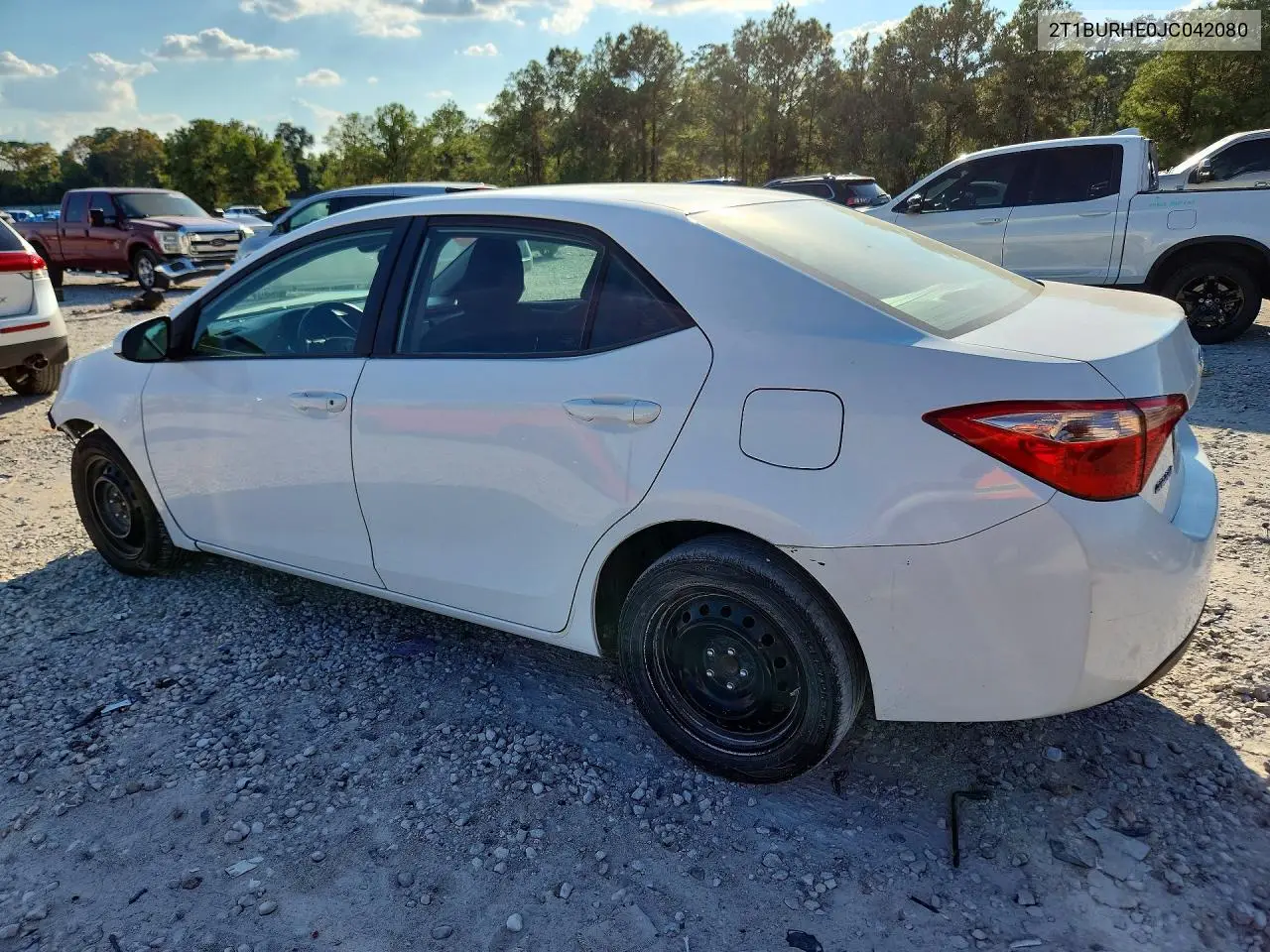 2018 TOYOTA COROLLA VIN 2T1BURHE0JC042080 — фото 2