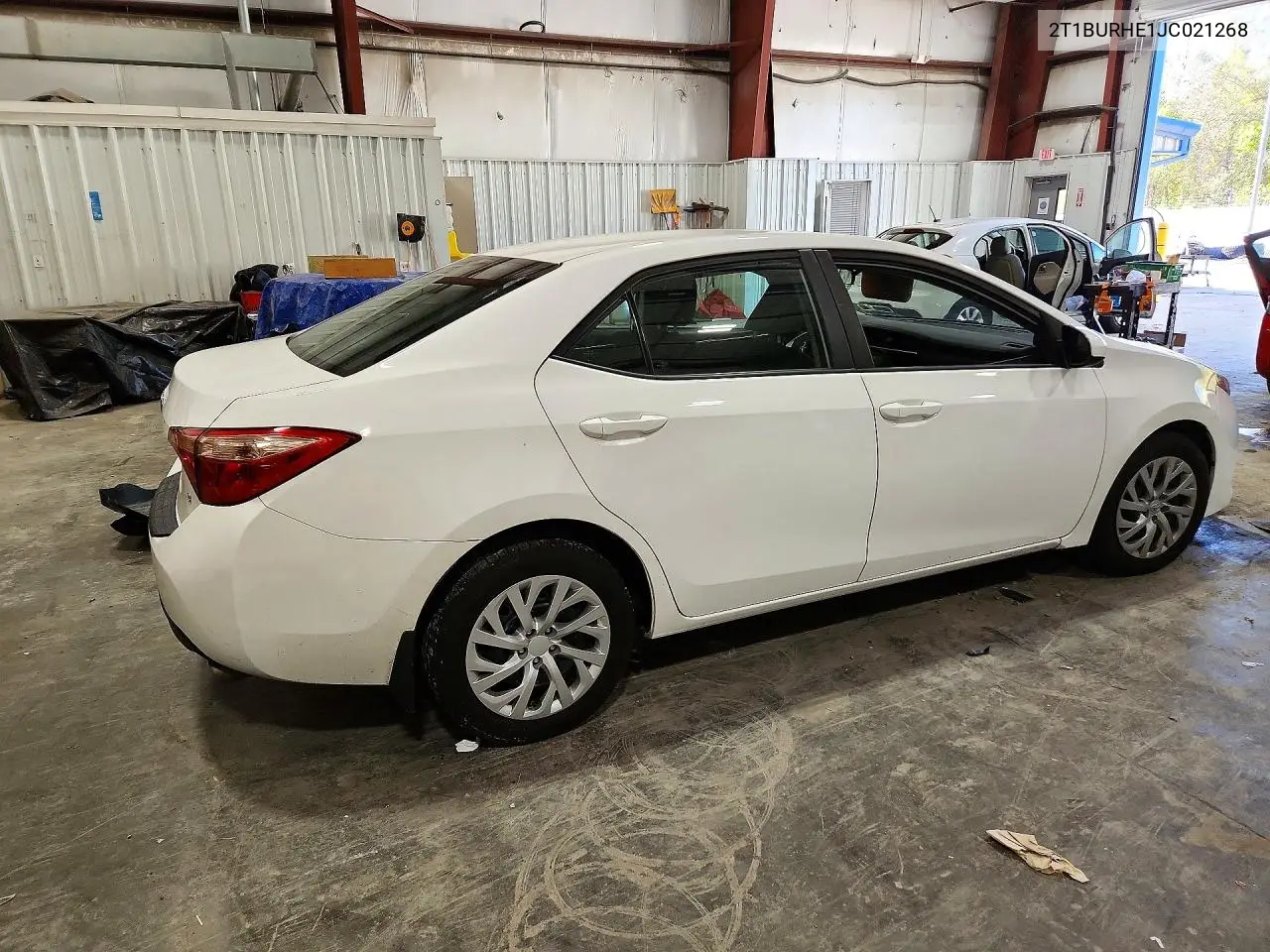 2018 TOYOTA COROLLA VIN 2T1BURHE1JC021268 — фото 3