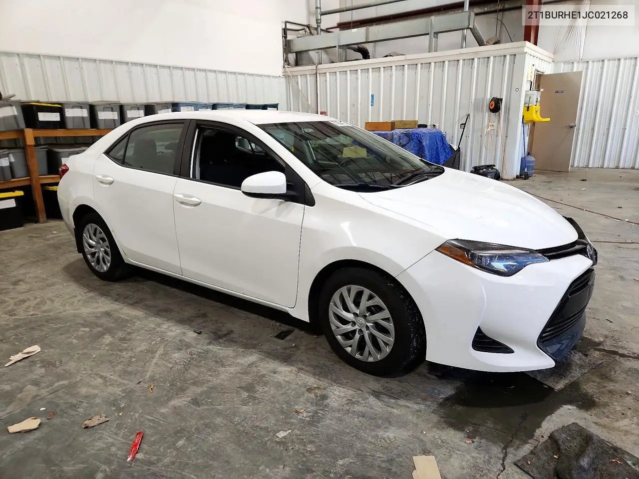 2018 TOYOTA COROLLA VIN 2T1BURHE1JC021268 — фото 4