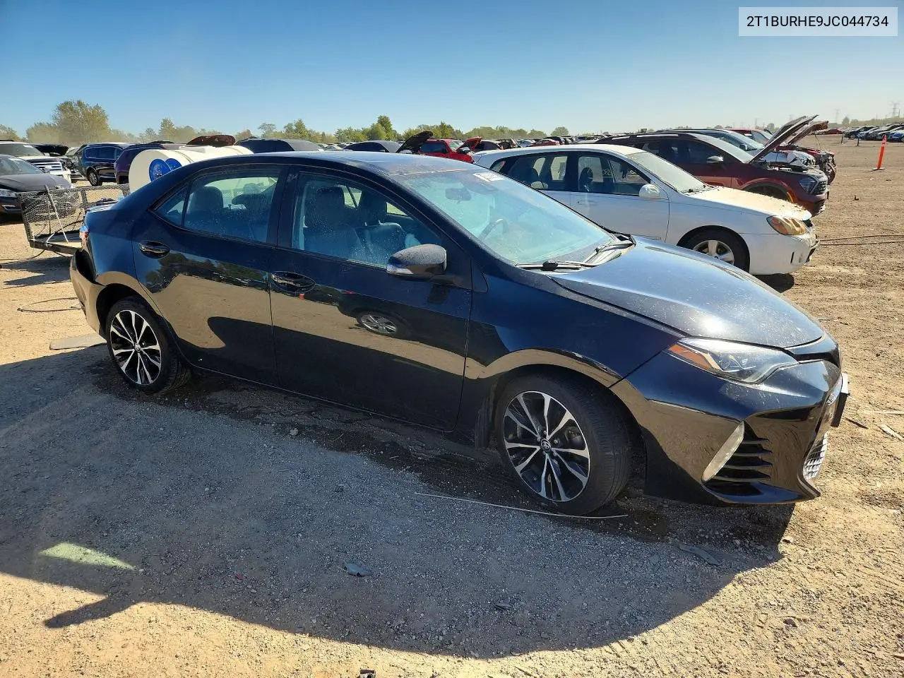 2018 TOYOTA COROLLA VIN 2T1BURHE9JC044734 — фото 4