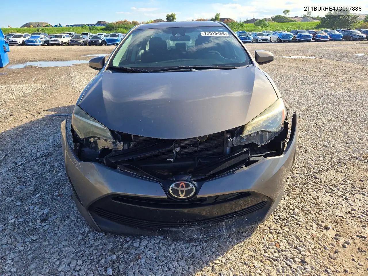 2018 TOYOTA COROLLA VIN 2T1BURHE4JC097888 — фото 5