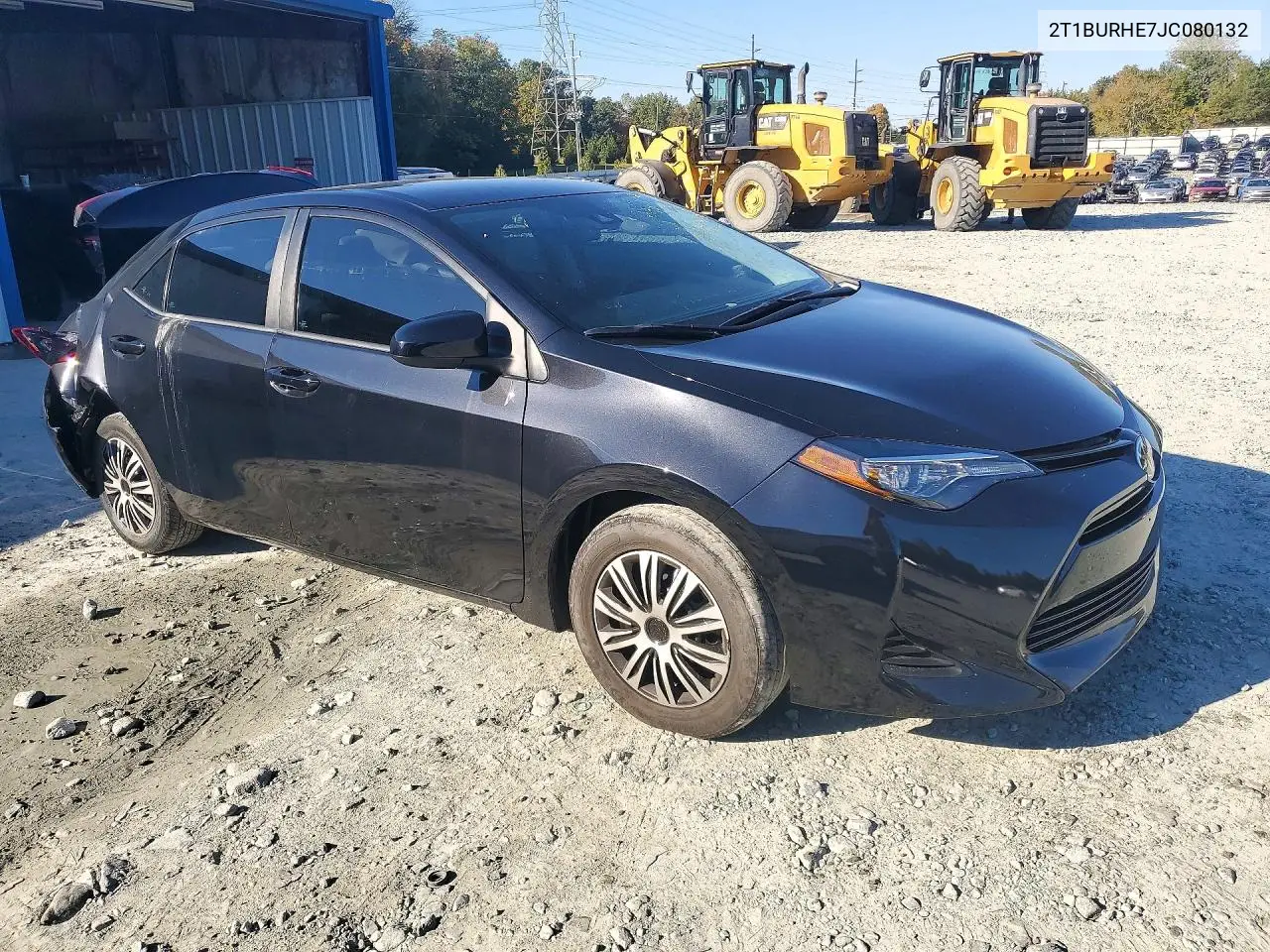 2018 TOYOTA COROLLA VIN 2T1BURHE7JC080132 — фото 4