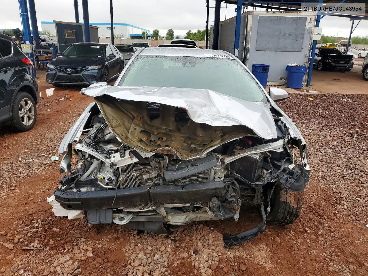 2018 TOYOTA COROLLA VIN 2T1BURHE7JC043954 — фото 5