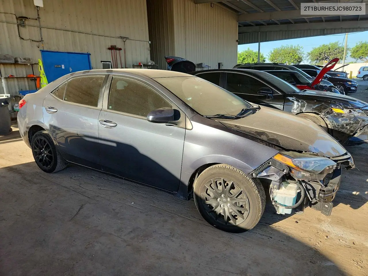 2018 TOYOTA COROLLA VIN 2T1BURHE5JC980723 — фото 4