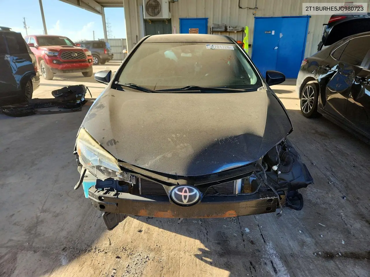 2018 TOYOTA COROLLA VIN 2T1BURHE5JC980723 — фото 5