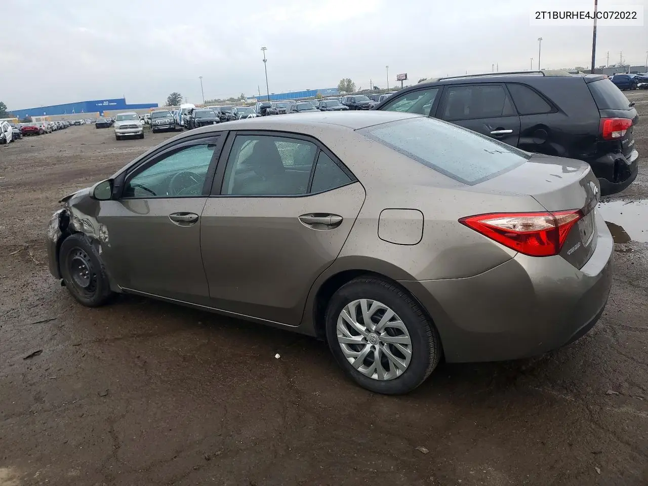 2018 TOYOTA COROLLA VIN 2T1BURHE4JC072022 — фото 2