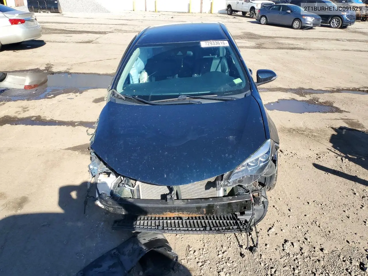2018 TOYOTA COROLLA VIN 2T1BURHE1JC091529 — фото 5