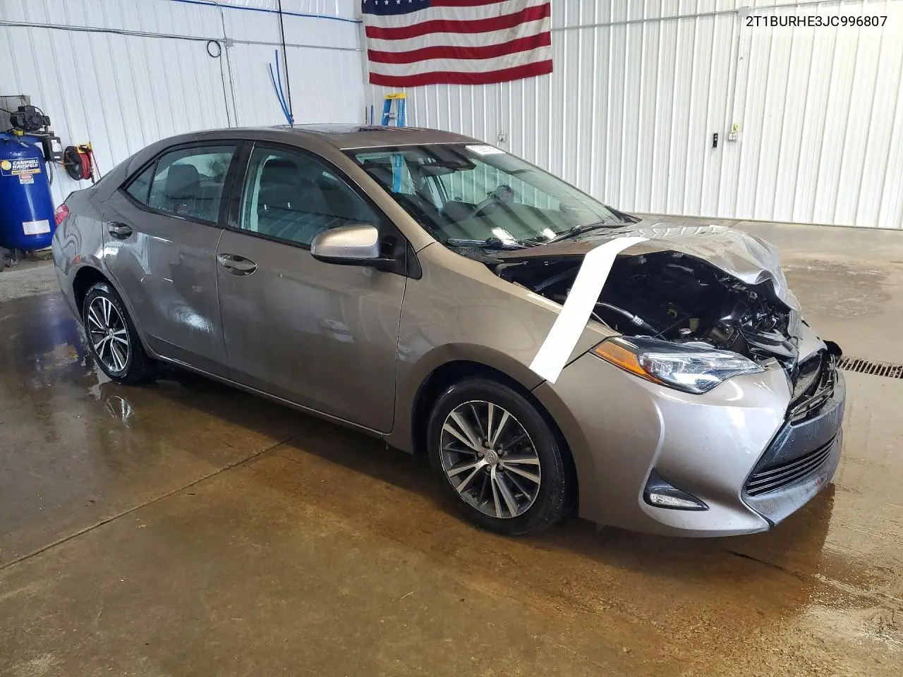2018 TOYOTA COROLLA VIN 2T1BURHE3JC996807 — фото 4