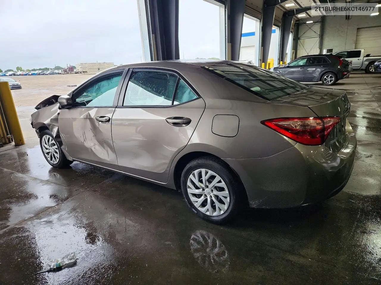 2019 TOYOTA COROLLA VIN 2T1BURHE6KC146977 — фото 2
