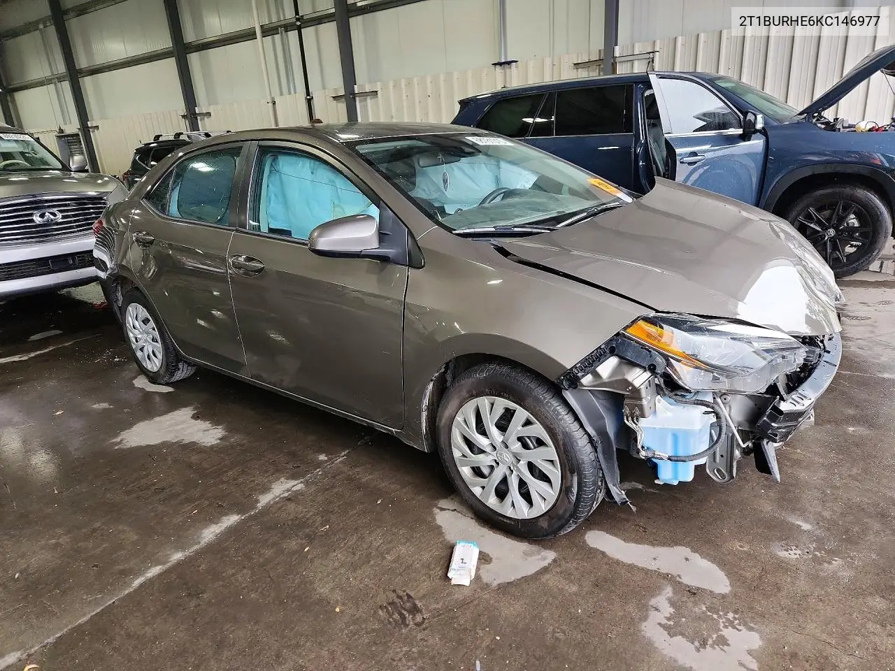 2019 TOYOTA COROLLA VIN 2T1BURHE6KC146977 — фото 4