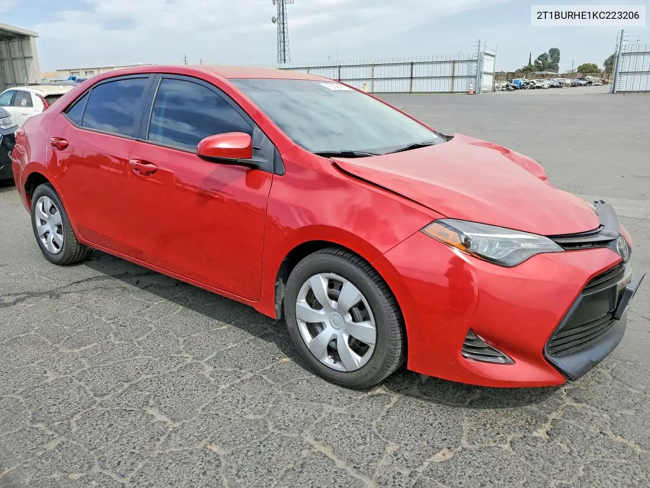 2019 TOYOTA COROLLA VIN 2T1BURHE1KC223206 — фото 4