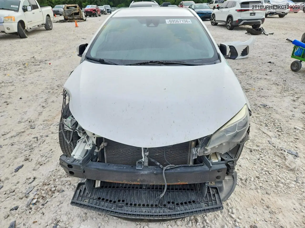 2019 TOYOTA COROLLA VIN 2T1BURHE3KC129098 — фото 5