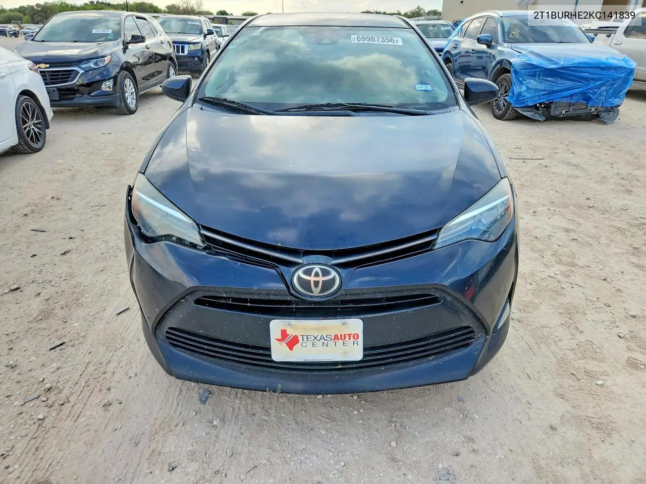 2019 TOYOTA COROLLA VIN 2T1BURHE2KC141839 — фото 5