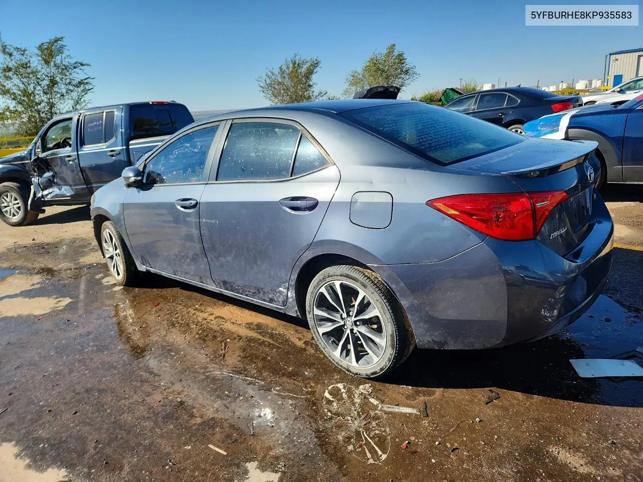 2019 TOYOTA COROLLA VIN 5YFBURHE8KP935583 — фото 2