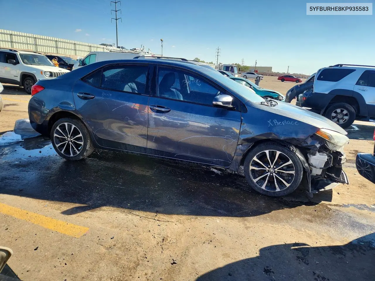 2019 TOYOTA COROLLA VIN 5YFBURHE8KP935583 — фото 4