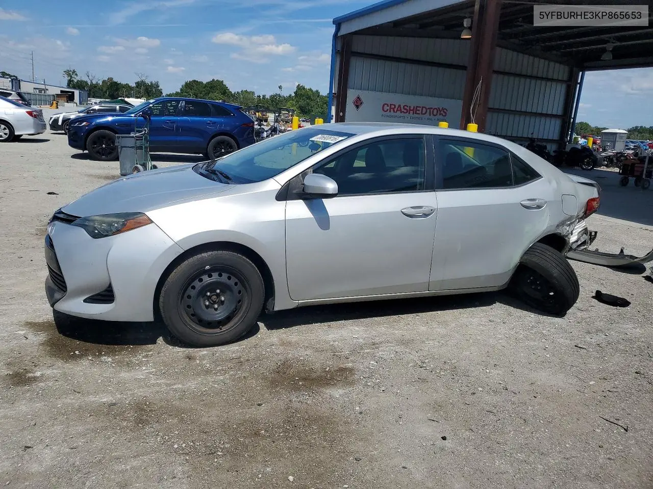 TOYOTA COROLLA 2019, VIN 5YFBURHE3KP865653
