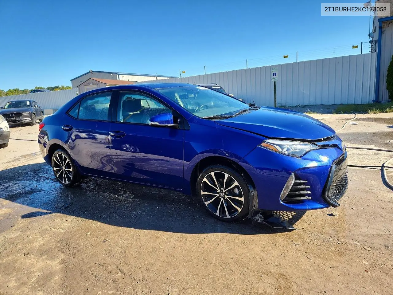2019 TOYOTA COROLLA VIN 2T1BURHE2KC173058 — фото 4