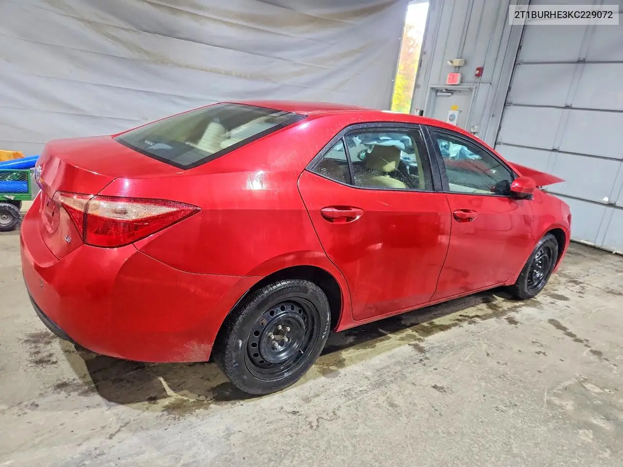2019 TOYOTA COROLLA VIN 2T1BURHE3KC229072 — фото 3