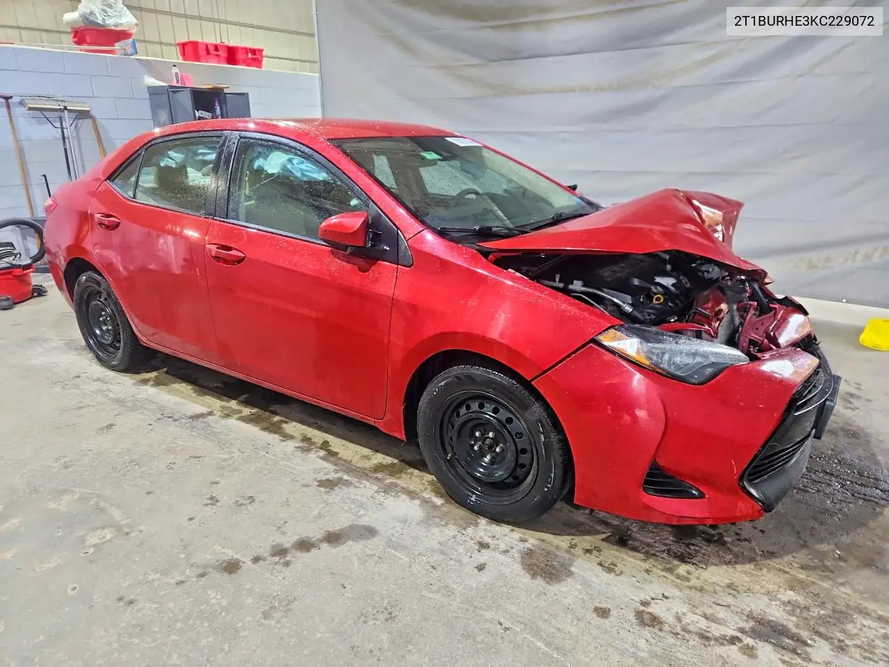 2019 TOYOTA COROLLA VIN 2T1BURHE3KC229072 — фото 4