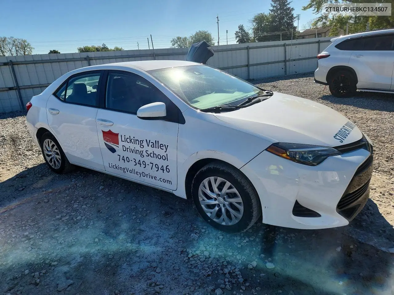 2019 TOYOTA COROLLA VIN 2T1BURHE8KC134507 — фото 4