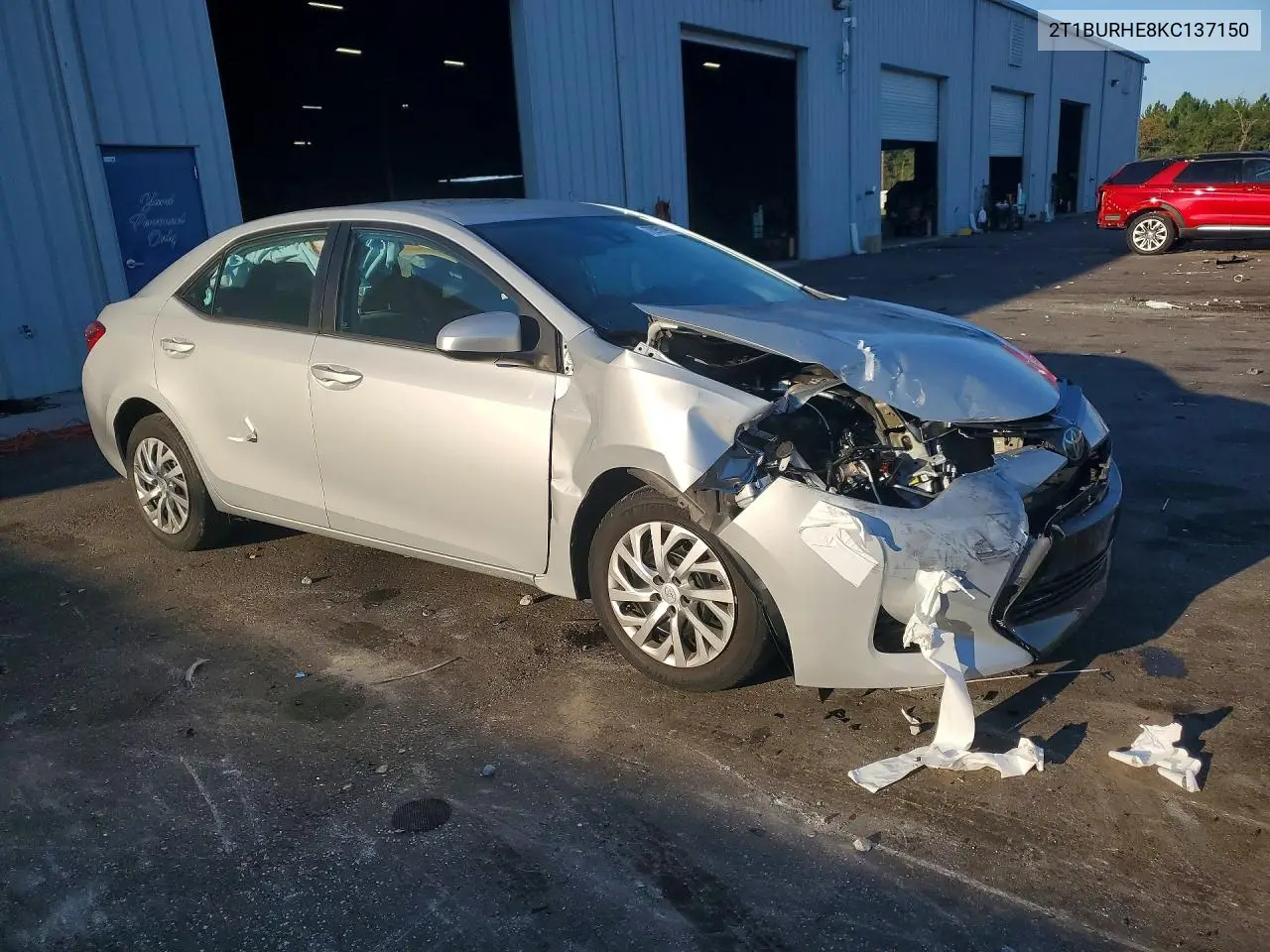 2019 TOYOTA COROLLA VIN 2T1BURHE8KC137150 — фото 4