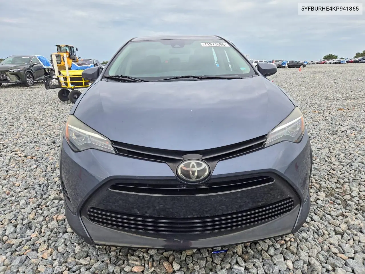2019 TOYOTA COROLLA VIN 5YFBURHE4KP941865 — фото 5