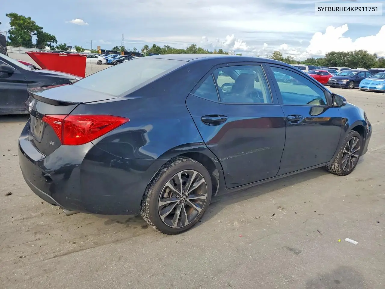 2019 TOYOTA COROLLA VIN 5YFBURHE4KP911751 — фото 3