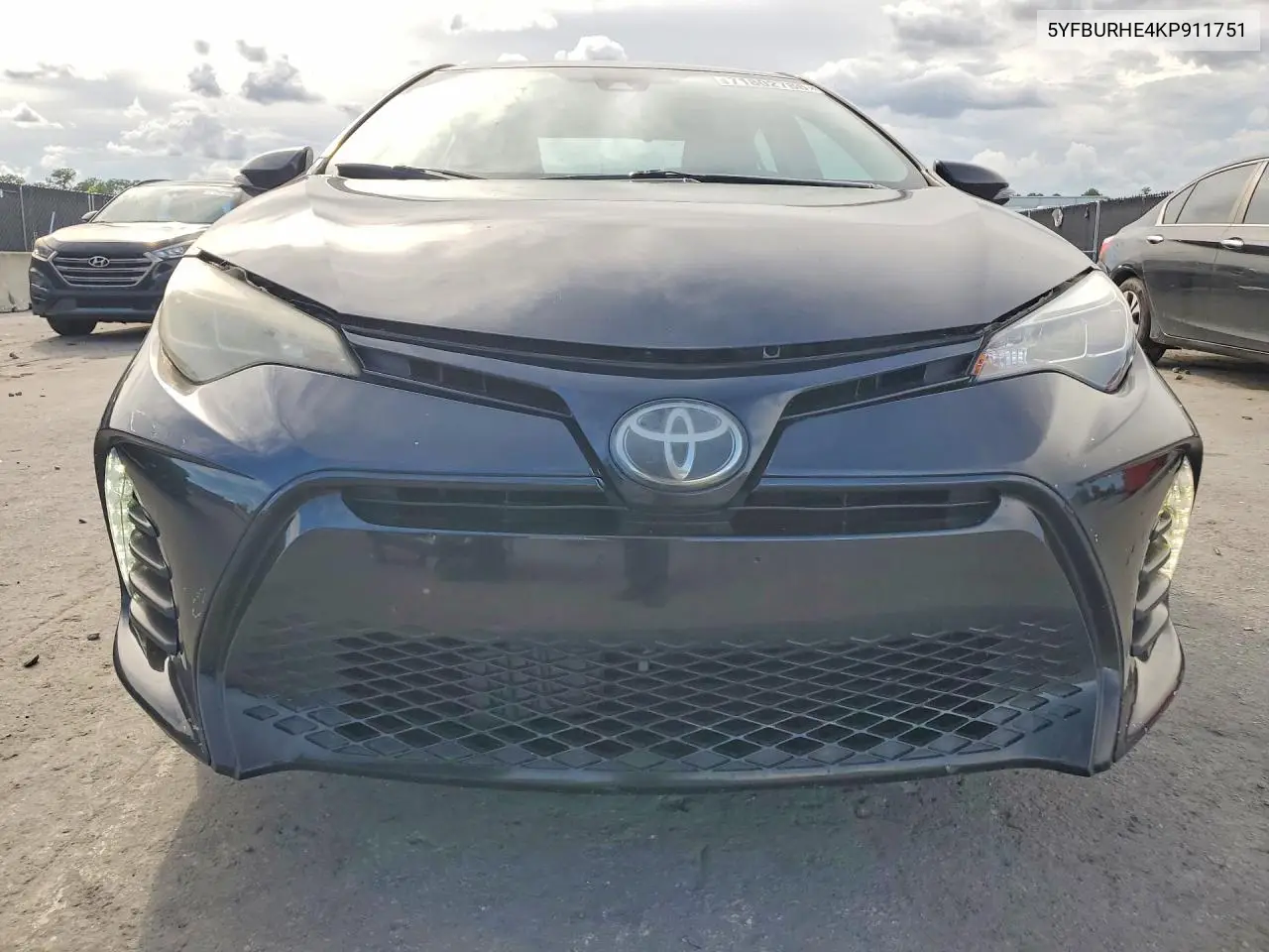 2019 TOYOTA COROLLA VIN 5YFBURHE4KP911751 — фото 5