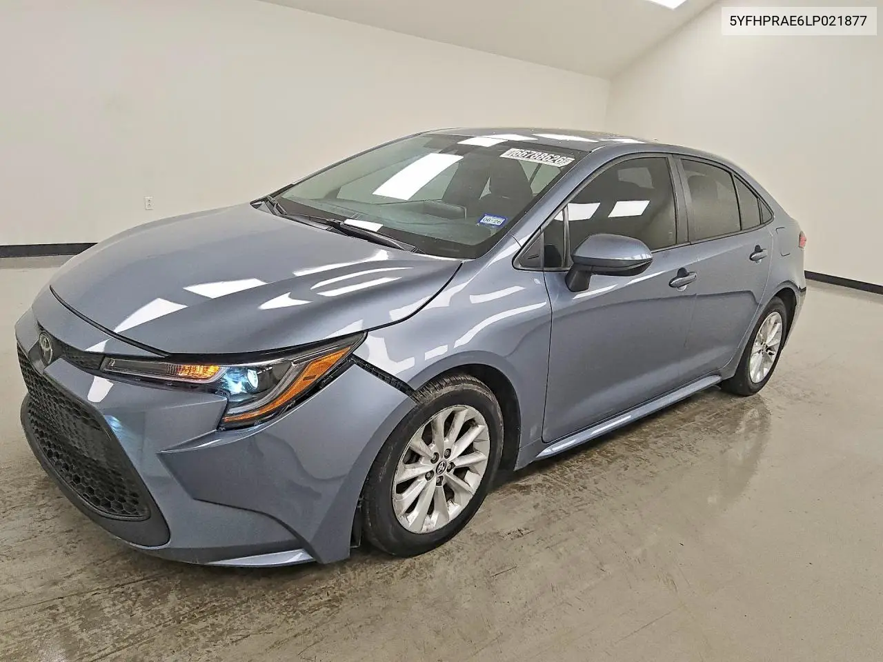 TOYOTA COROLLA 2020, VIN 5YFHPRAE6LP021877