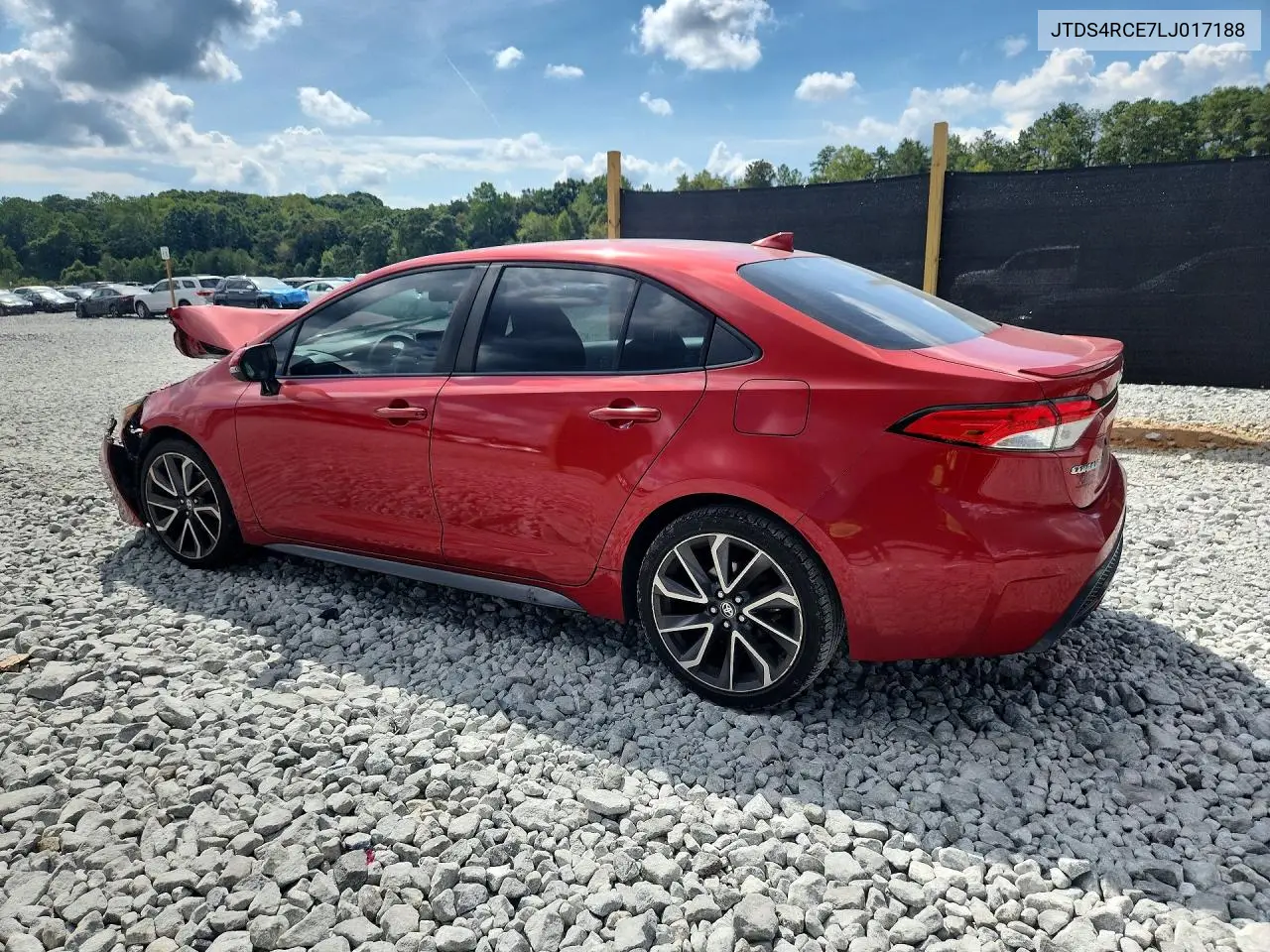 2020 TOYOTA COROLLA VIN JTDS4RCE7LJ017188 — фото 5